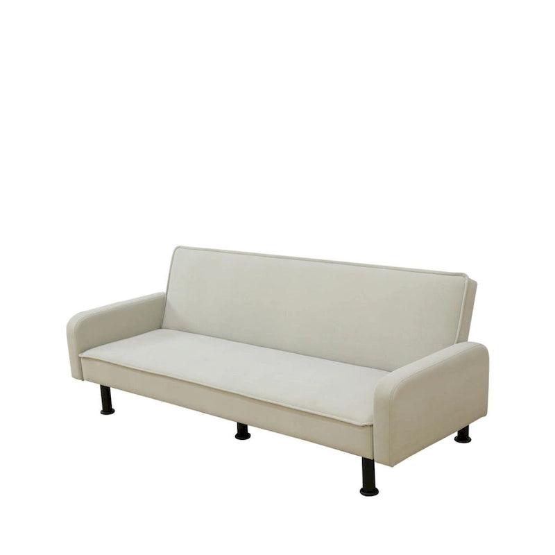 Schlafsofa Futon mit verstellbarer geteilter Rückenlehne
